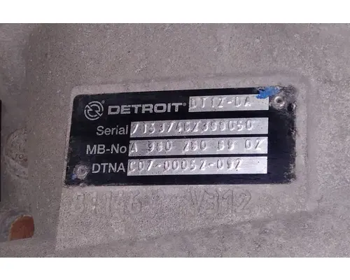 DETROIT DT12-DA (2ND GEN DIRECT) TRANSMISSION ASSEMBLY