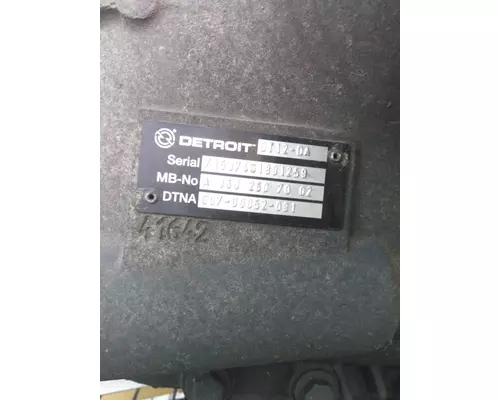 DETROIT DT12-DA (2ND GEN DIRECT) TRANSMISSION ASSEMBLY