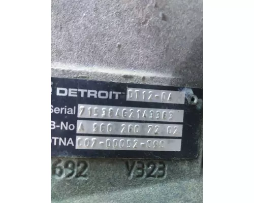 DETROIT DT12-DA (2ND GEN DIRECT) TRANSMISSION ASSEMBLY