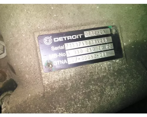 DETROIT DT12-DA (2ND GEN DIRECT) TRANSMISSION ASSEMBLY
