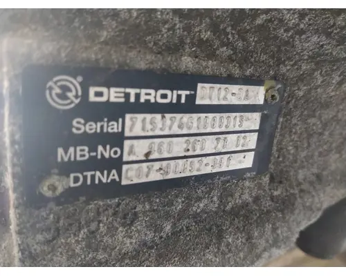 DETROIT DT12-DA (2ND GEN DIRECT) TRANSMISSION ASSEMBLY