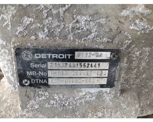 DETROIT DT12-DA (2ND GEN DIRECT) TRANSMISSION ASSEMBLY