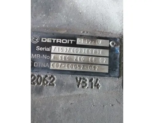 DETROIT DT12-DA (2ND GEN DIRECT) TRANSMISSION ASSEMBLY