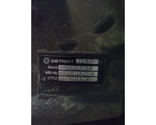 DETROIT DT12-DA (2ND GEN DIRECT) TRANSMISSION ASSEMBLY