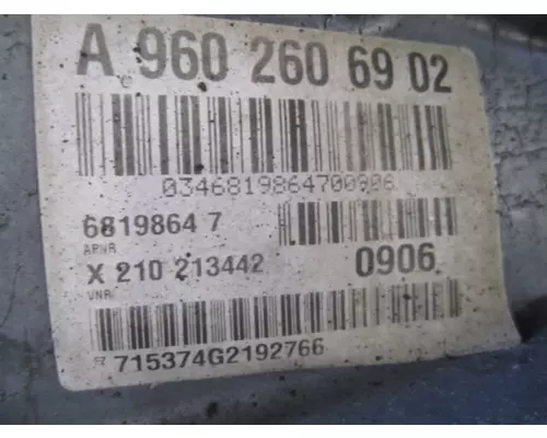 DETROIT DT12-DA (2ND GEN DIRECT) TRANSMISSION ASSEMBLY