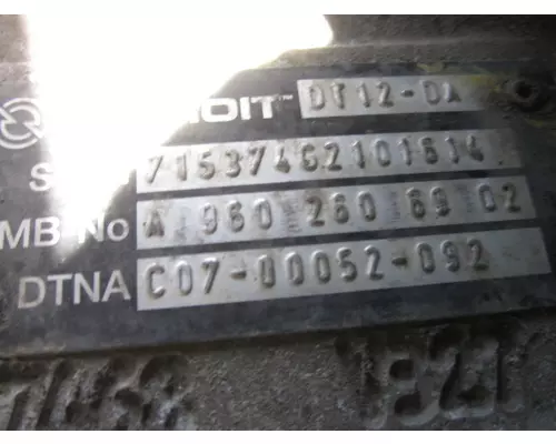 DETROIT DT12-DA (2ND GEN DIRECT) TRANSMISSION ASSEMBLY