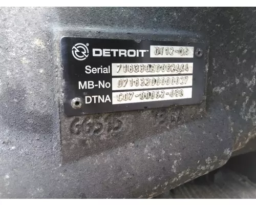 DETROIT DT12-DA (2ND GEN DIRECT) TRANSMISSION ASSEMBLY