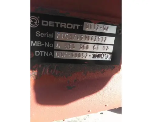 DETROIT DT12-DA (2ND GEN DIRECT) TRANSMISSION ASSEMBLY