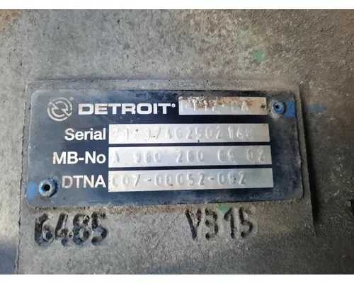 DETROIT DT12-DA (2ND GEN DIRECT) TRANSMISSION ASSEMBLY
