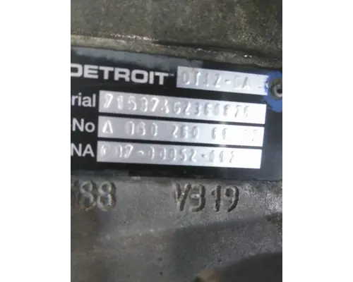 DETROIT DT12-DA (2ND GEN DIRECT) TRANSMISSION ASSEMBLY