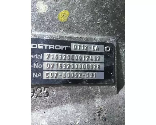 DETROIT DT12-DA (2ND GEN DIRECT) TRANSMISSION ASSEMBLY