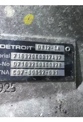 DETROIT DT12-DA (2ND GEN DIRECT) TRANSMISSION ASSEMBLY