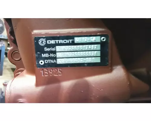 DETROIT DT12-DA (2ND GEN DIRECT) TRANSMISSION ASSEMBLY