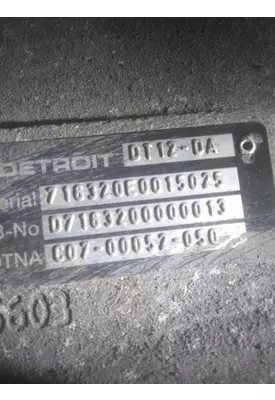 DETROIT DT12-DA (2ND GEN DIRECT) TRANSMISSION ASSEMBLY