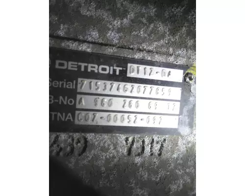 DETROIT DT12-DA (2ND GEN DIRECT) TRANSMISSION ASSEMBLY