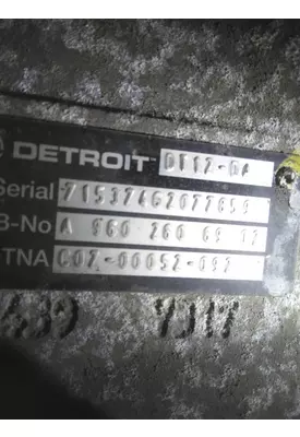 DETROIT DT12-DA (2ND GEN DIRECT) TRANSMISSION ASSEMBLY