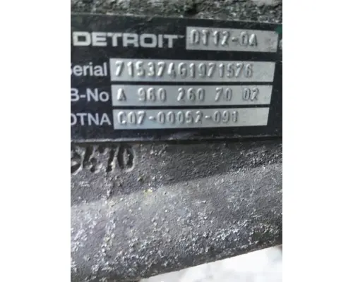 DETROIT DT12-DA (2ND GEN DIRECT) TRANSMISSION ASSEMBLY