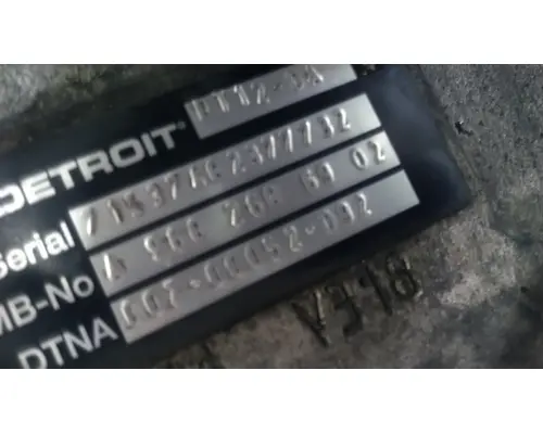 DETROIT DT12-DA (2ND GEN DIRECT) TRANSMISSION ASSEMBLY