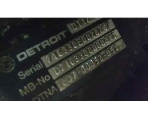 DETROIT DT12-DA (2ND GEN DIRECT) TRANSMISSION ASSEMBLY
