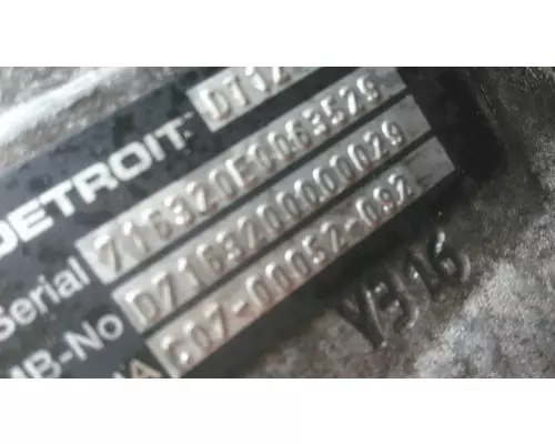DETROIT DT12-DA (2ND GEN DIRECT) TRANSMISSION ASSEMBLY