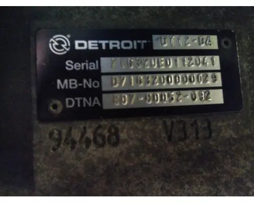 DETROIT DT12-DA (3RD GEN DIRECT) TRANSMISSION ASSEMBLY