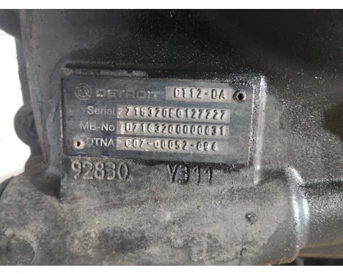 DETROIT DT12-DA (3RD GEN DIRECT) TRANSMISSION ASSEMBLY