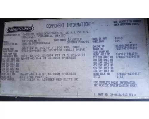 DETROIT DT12-DA-1550 HD Transmission Assembly