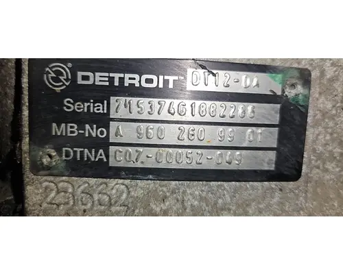DETROIT DT12-DA Transmission Assembly