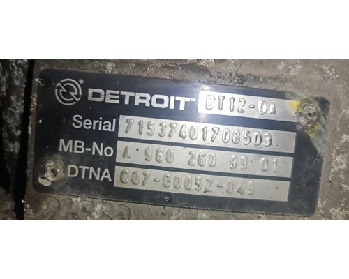 DETROIT DT12-DA Transmission Assembly
