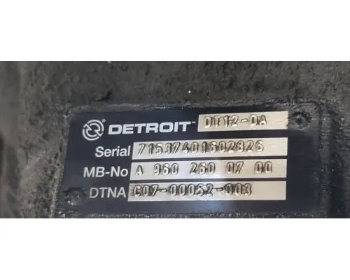 DETROIT DT12-DA TransmissionTransaxle Assembly