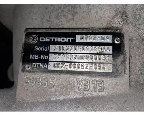 DETROIT DT12-DA TransmissionTransaxle Assembly