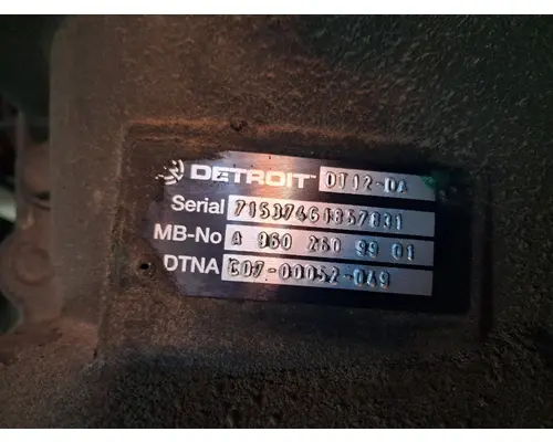 DETROIT DT12-DA TransmissionTransaxle Assembly