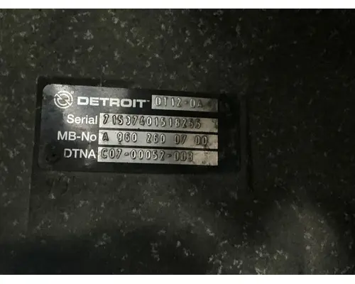 DETROIT DT12-DA TransmissionTransaxle Assembly