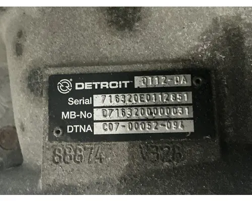 DETROIT DT12-DA TransmissionTransaxle Assembly