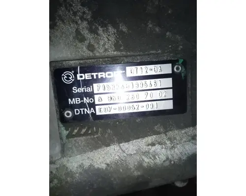 DETROIT DT12-DA TransmissionTransaxle Assembly