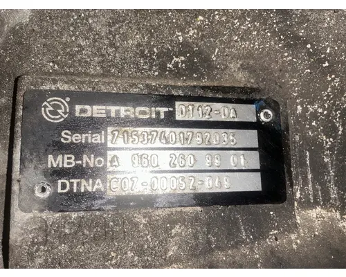 DETROIT DT12-DA TransmissionTransaxle Assembly