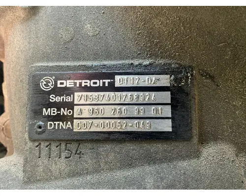 DETROIT DT12-DA TransmissionTransaxle Assembly