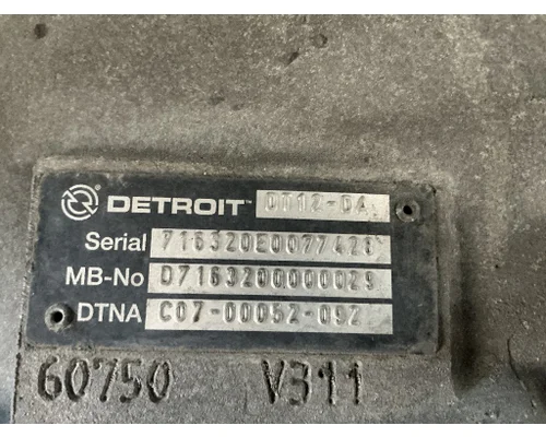 DETROIT DT12-DA TransmissionTransaxle Assembly