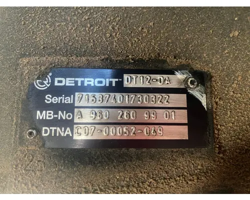 DETROIT DT12-DA Transmission