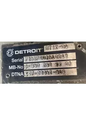DETROIT DT12-DA Transmission