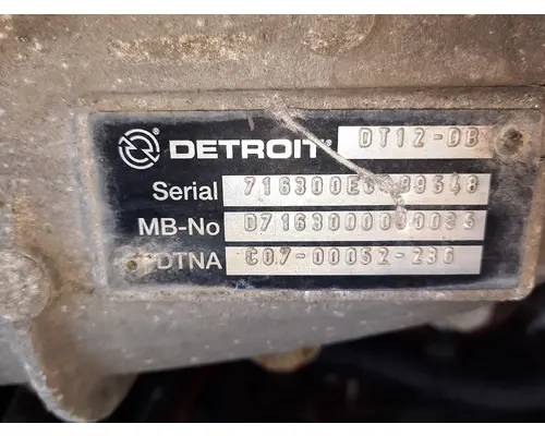 DETROIT DT12-DB (2ND GEN DIRECT) TRANSMISSION ASSEMBLY