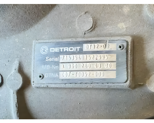 DETROIT DT12-DB TransmissionTransaxle Assembly