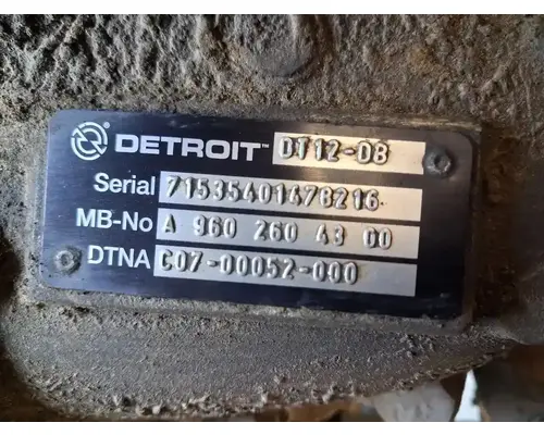 DETROIT DT12-DB TransmissionTransaxle Assembly
