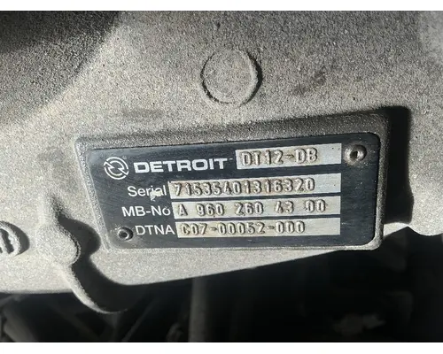 DETROIT DT12-DB TransmissionTransaxle Assembly