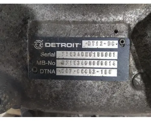 DETROIT DT12-DC (4TH GEN DIRECT) TRANSMISSION ASSEMBLY
