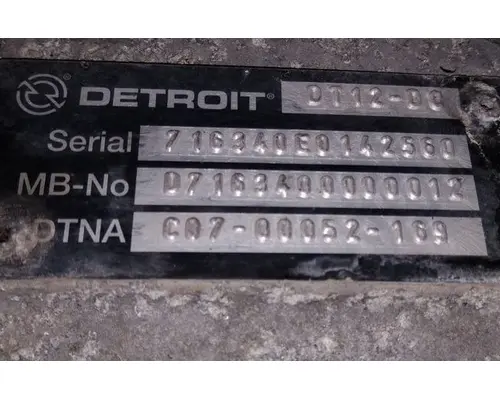 DETROIT DT12-DC (4TH GEN DIRECT) TRANSMISSION ASSEMBLY