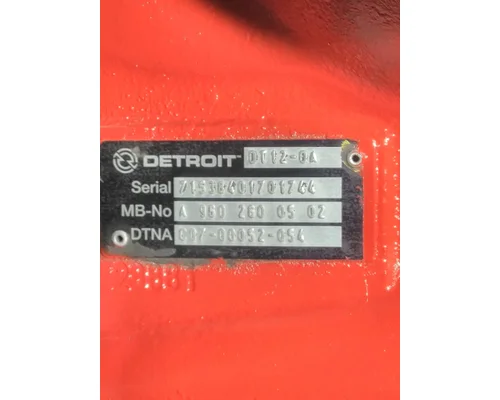 DETROIT DT12-OA (1ST GEN OVERDRIVE) TRANSMISSION ASSEMBLY