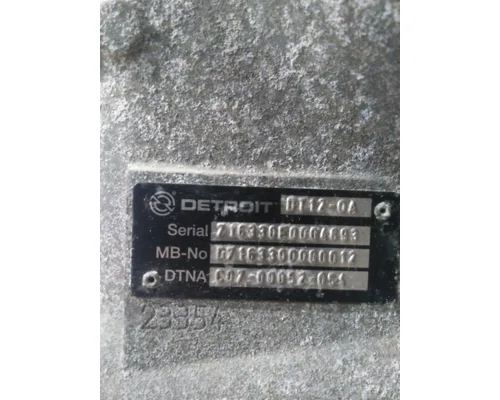 DETROIT DT12-OA (1ST GEN OVERDRIVE) TRANSMISSION ASSEMBLY