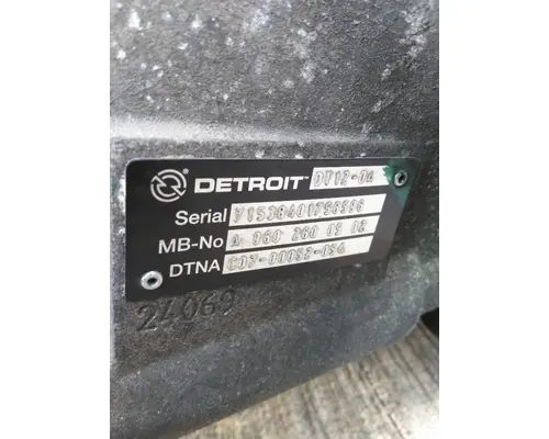 DETROIT DT12-OA (1ST GEN OVERDRIVE) TRANSMISSION ASSEMBLY