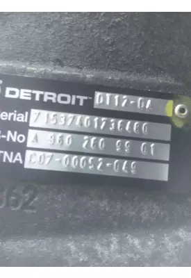 DETROIT DT12-OA (1ST GEN OVERDRIVE) TRANSMISSION ASSEMBLY